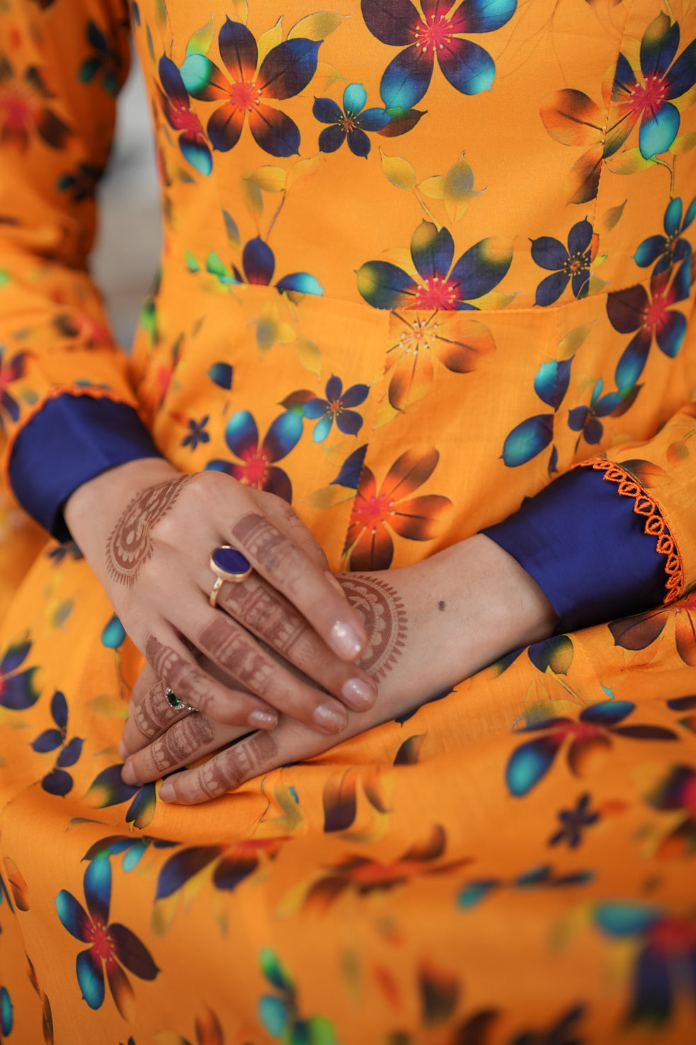 Zarnish Turquoise Heritage 3-Piece Lawn