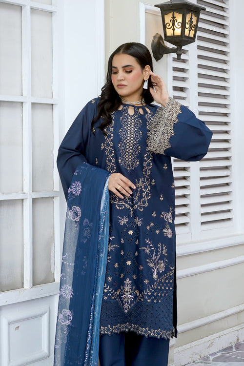 Azure Emerald Geo 2-Piece Cotton Lawn