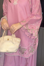 Blush 3-Piece Embroidered Lawn Suit