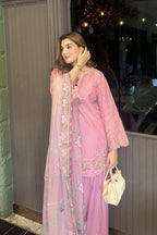 Blush 3-Piece Embroidered Lawn Suit