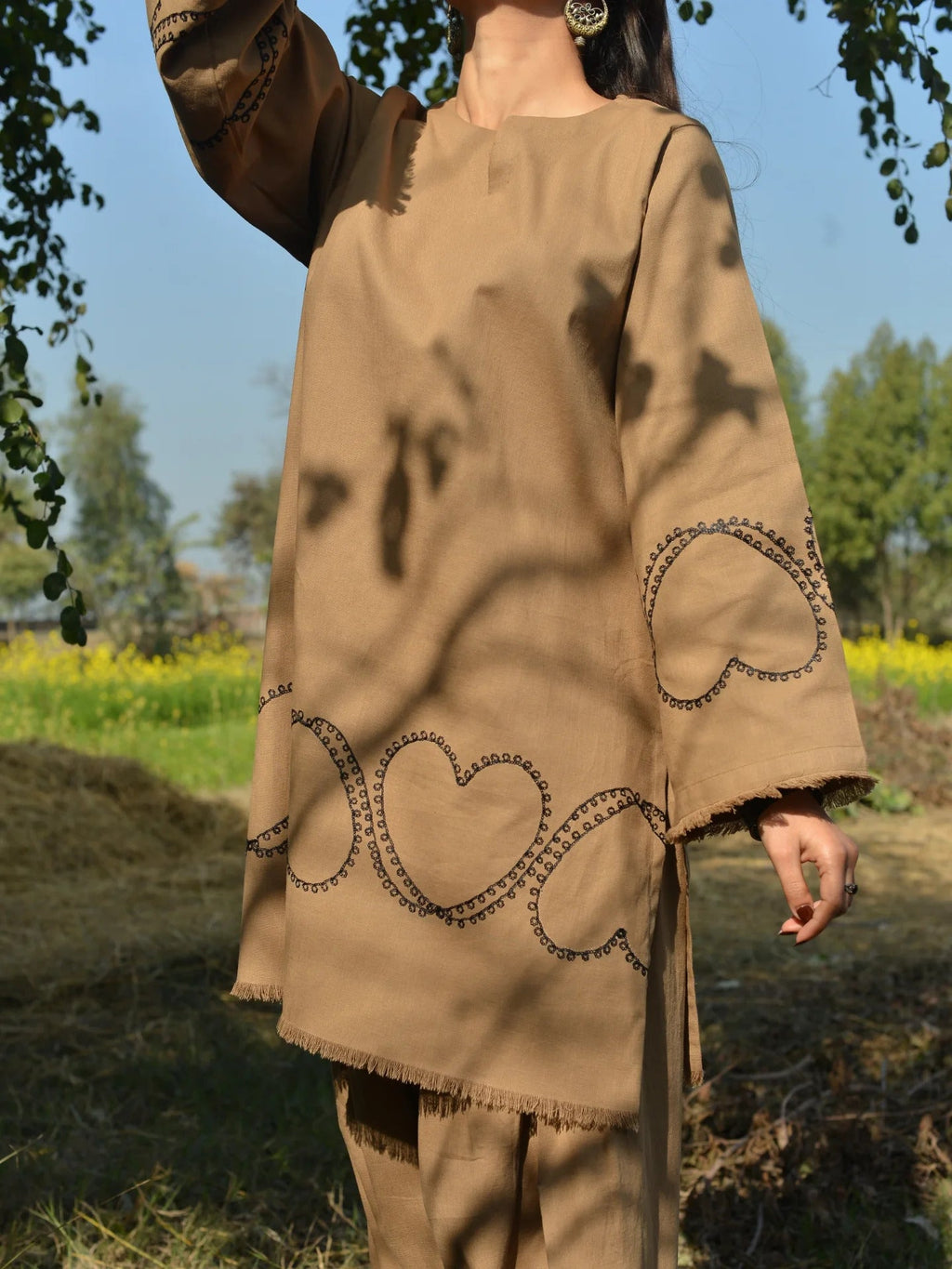 Narmaan 2 Piece Stitched Lawn Suit